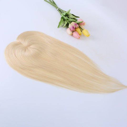 Human Hair Topper color 613