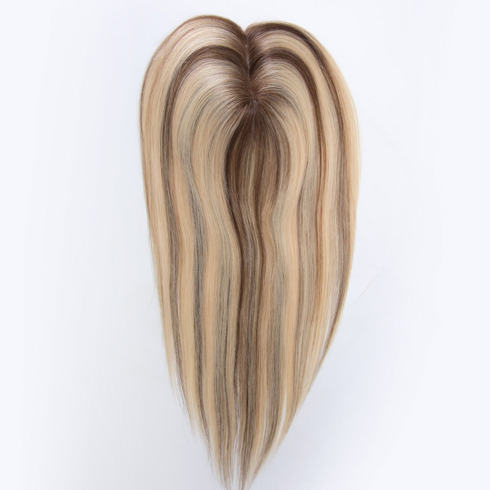 Mono hair topper color 22 with #4 highlights