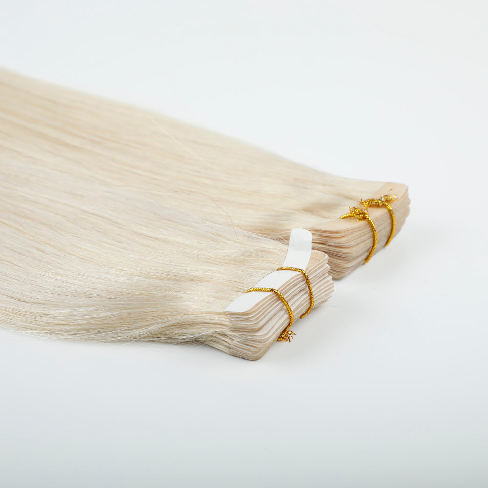 TAPE-IN 22" 50G ASH BLONDE #60 NATURAL STRAIGHT