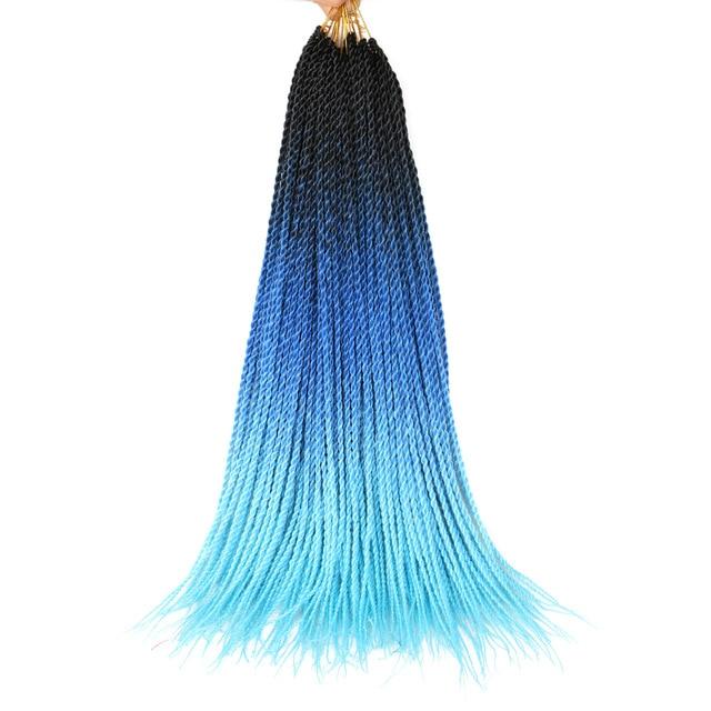 Ombre Senegalese Twist Braids 20 Strands