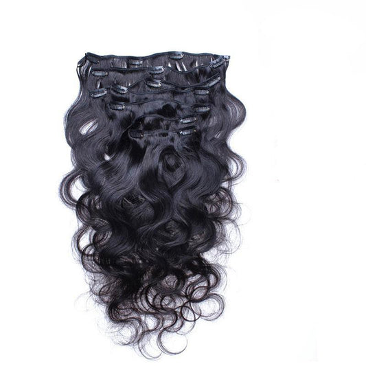 Body Wave Clip In Brazilian Human Hair Extensions Demyhair