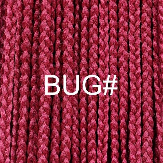 Box Braid 1.5 CM  12 Roots 16''