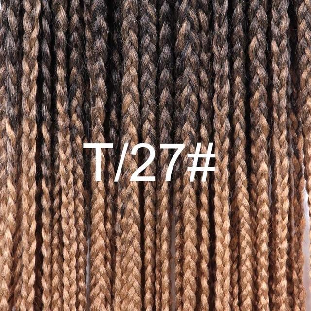 Box Braid 1.5 CM 12 Roots 24''