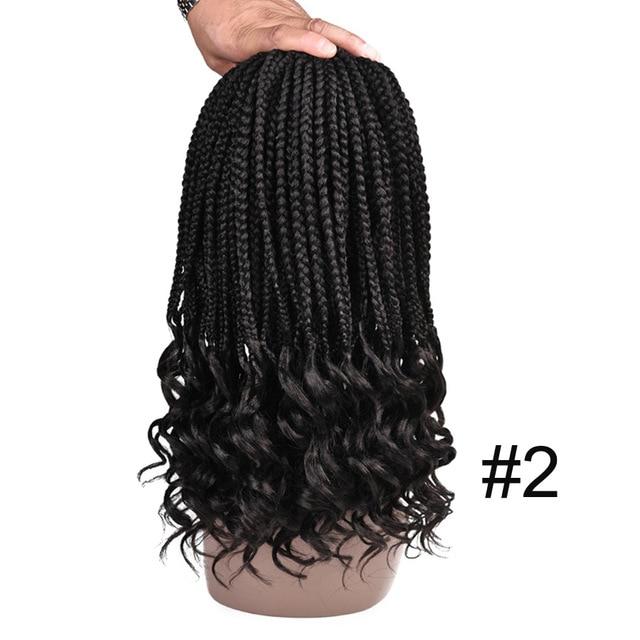 Curly Box Braid