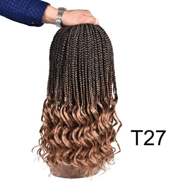Curly Box Braid