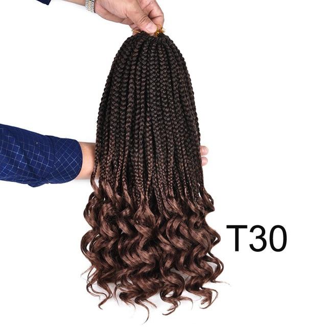Curly Box Braid