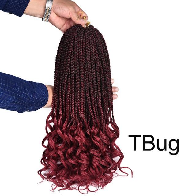 Curly Box Braid