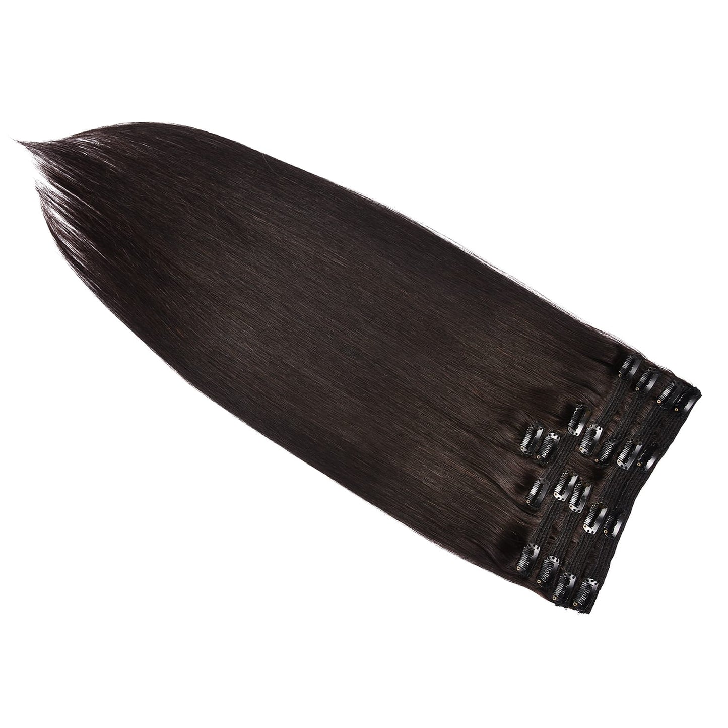 Clip in Hair Extensions #1B