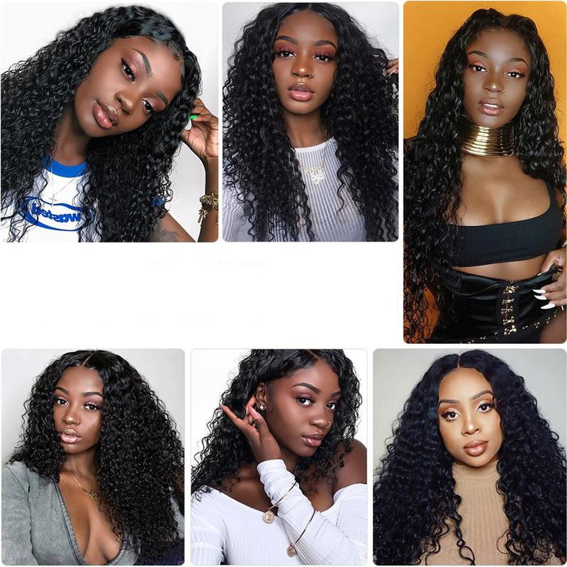 Deepwave Human Hair Lace Frontal Wig