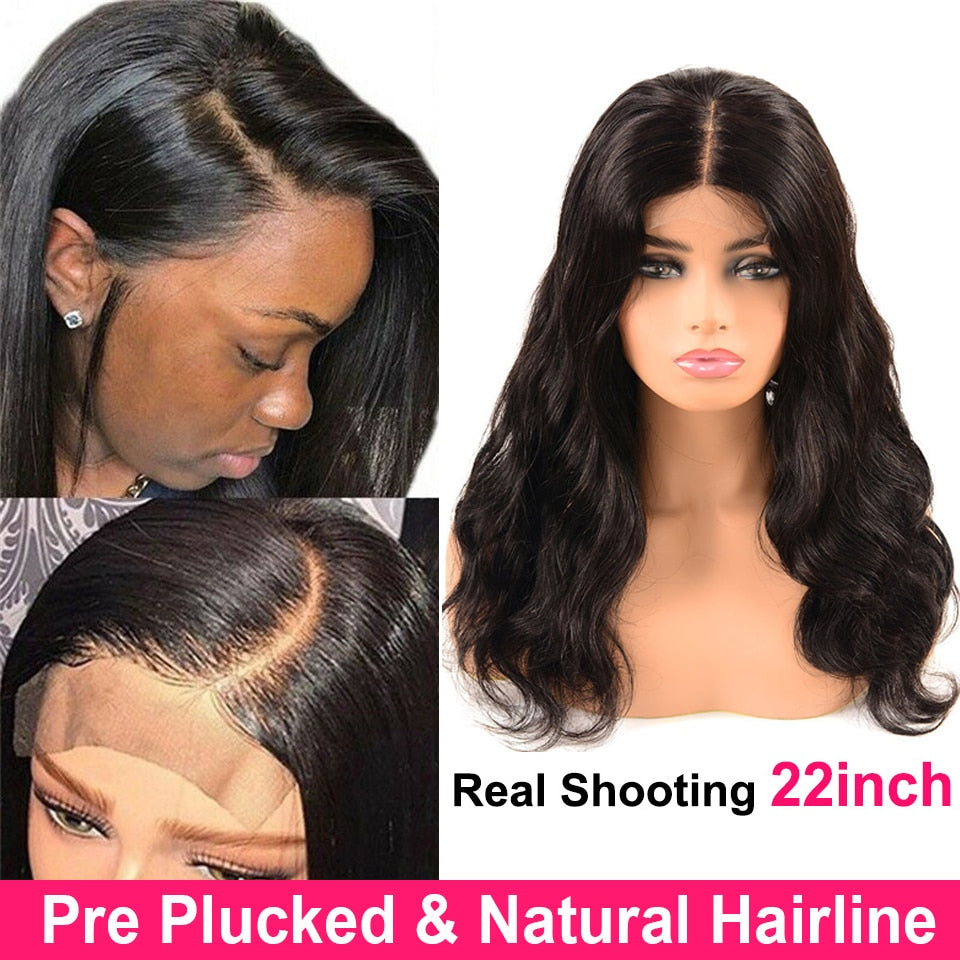 Bodywave human hair wig