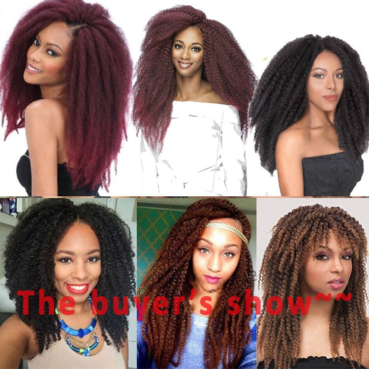 Afro Marley Kinky Braiding Hair