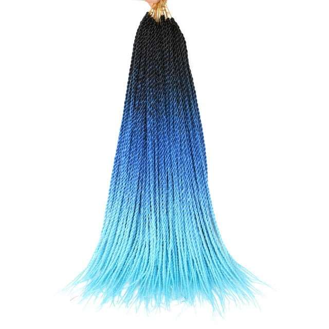 Ombre Senegalese Twist Braids 20 Strands