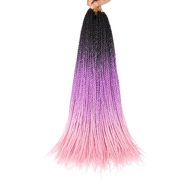 Ombre Senegalese Twist Braids 20 Strands