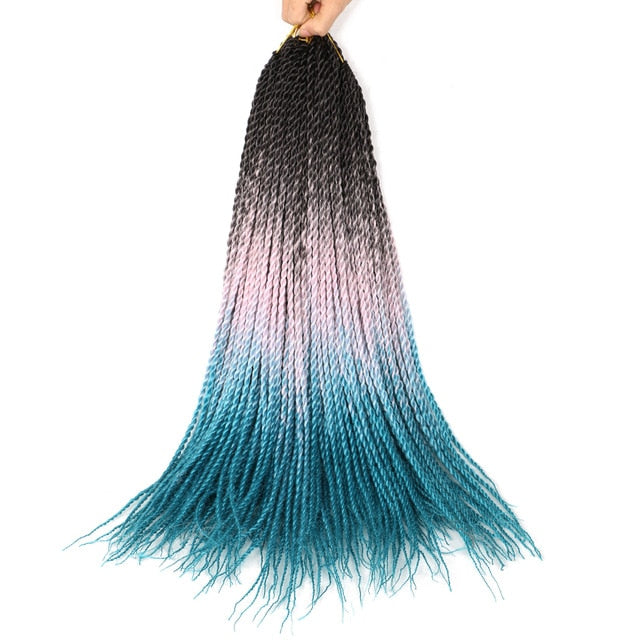 Ombre Senegalese Twist Braids 20 Strands