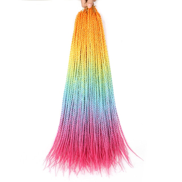 Ombre Senegalese Twist Braids 20 Strands