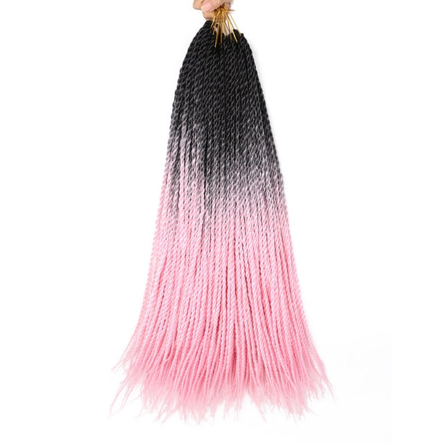 Ombre Senegalese Twist Braids 20 Strands
