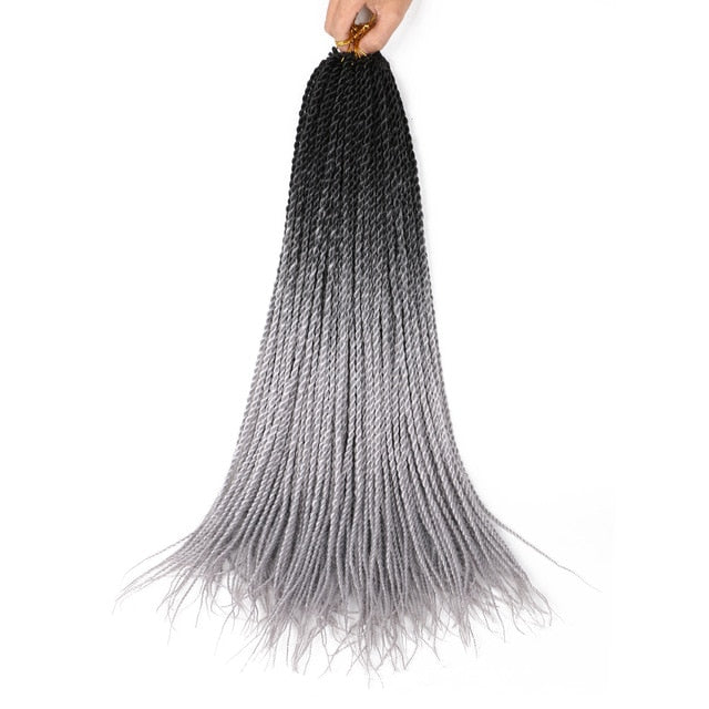 Ombre Senegalese Twist Braids 20 Strands
