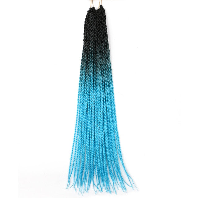 Ombre Senegalese Twist Braids 20 Strands