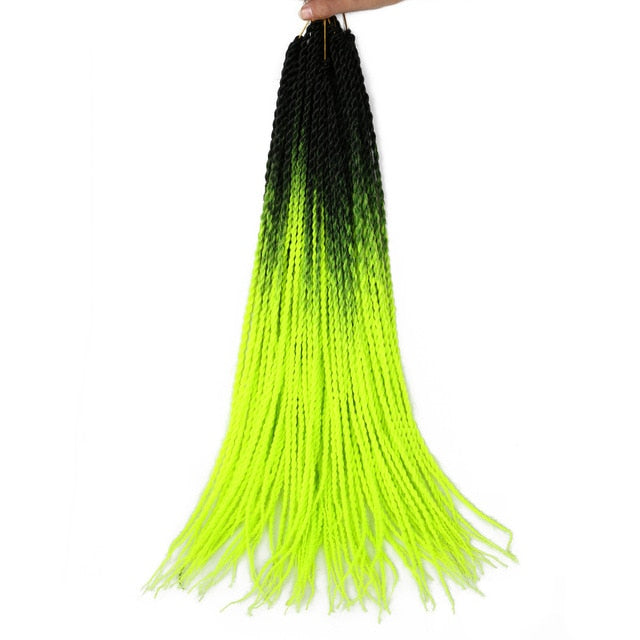 Ombre Senegalese Twist Braids 20 Strands