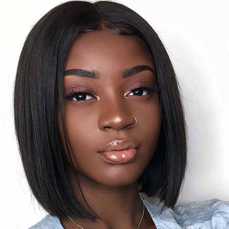 Short Bob Lace Front Wigs 150 Density Demyhair