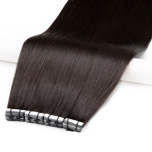 TAPE-IN 22" 50G OFF BLACK #1B NATURAL STRAIGHT