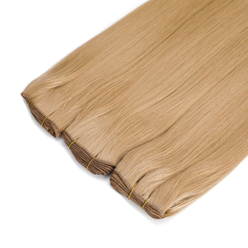 WEFT BUNDLES 50G DIRTY BLONDE #18 NATURAL STRAIGHT