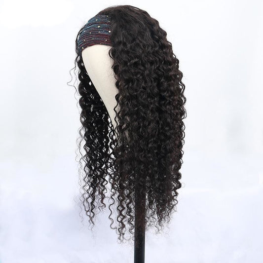 Loose Curly Headband Wig 150% - Demyhair