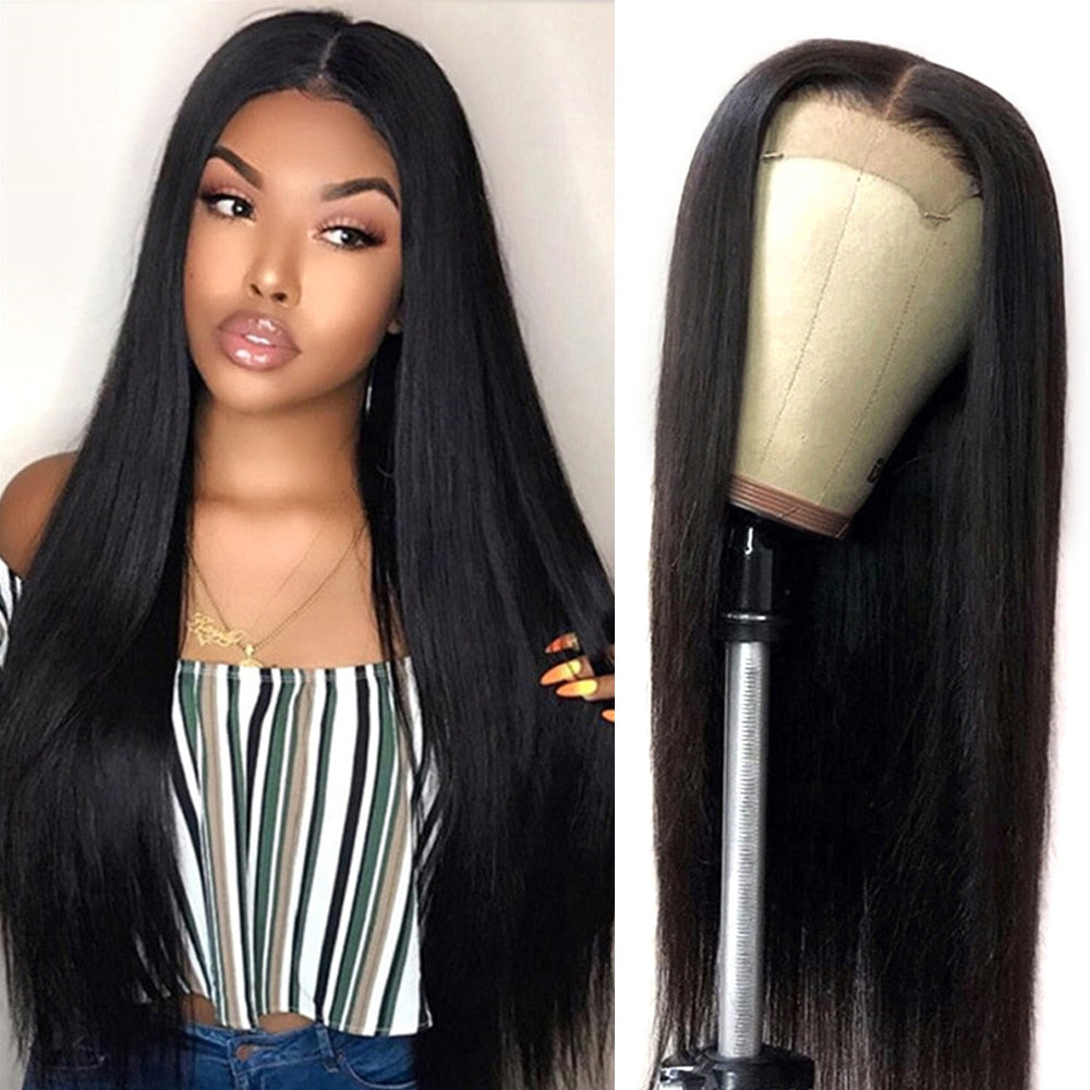Straight Lace Frontal Human Hair Wig